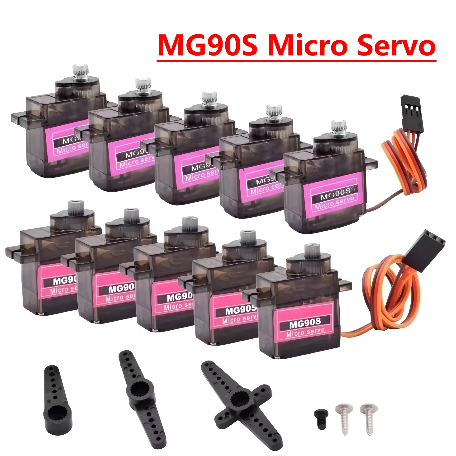 Diy Automation Projects - 4/5/10/20 pçs mg90s micro servo motor