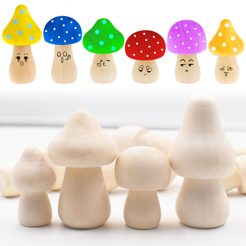 5 pçs mini cogumelo de madeira - Diy Automation Projects avaliação e preço