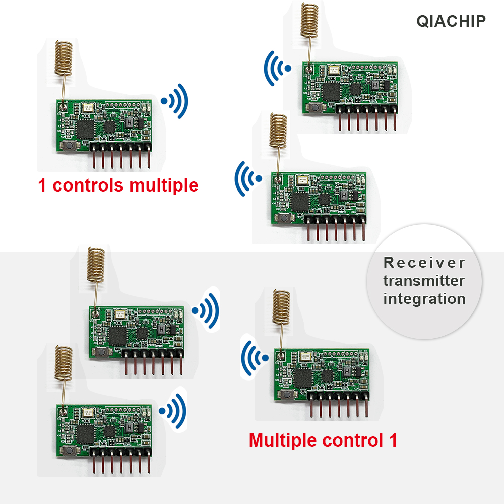 Qiachip rf recepção e transmis - Home Automation With Arduino avaliação e preço
